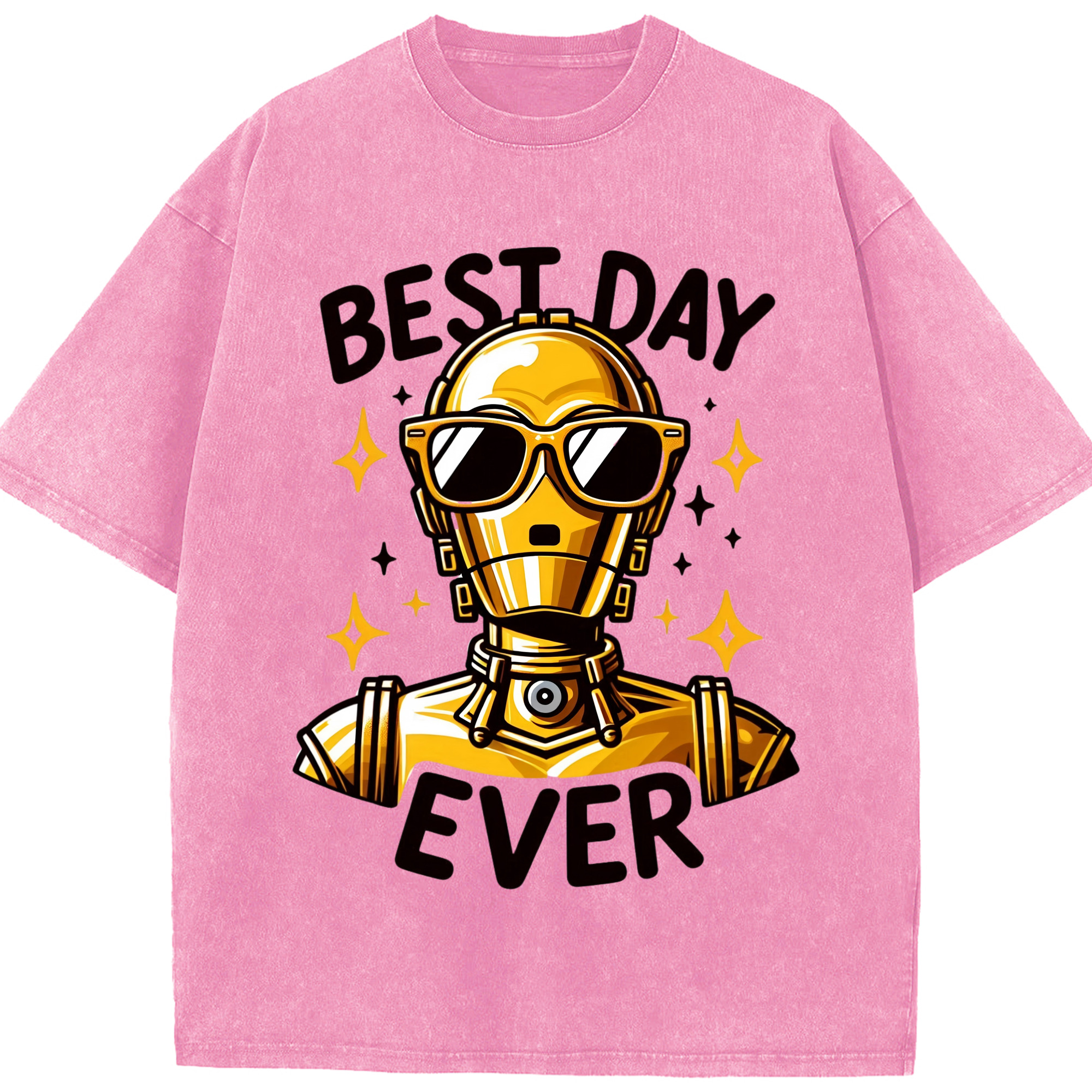 （画像用） スター・ウォーズ Star Wars 綿100% ヴィンテージ風 半袖Tシャツ（フロントプリント）